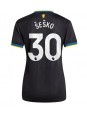 Billige Manchester United Benjamin Sesko #30 Tredjedrakt Dame 2025-26 Kortermet